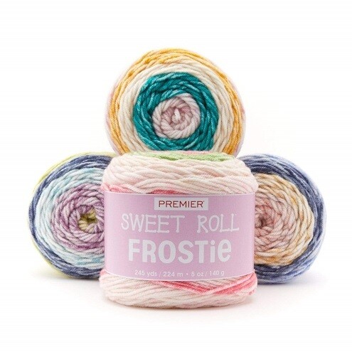 Premier Yarns - Sweet Roll Frostie - Sugar Plum 1119-01- 245yds / 224mtrs