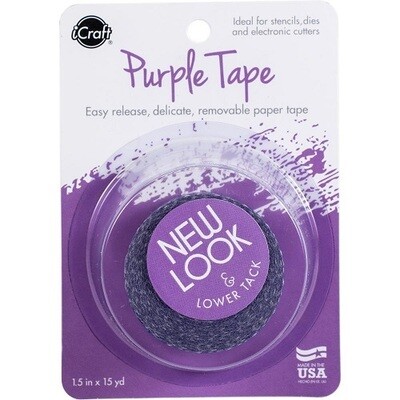 iCraft Purple Masking Tape  - 1.5 x 15yds