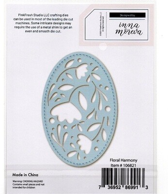 PinkFresh Studio - Floral Harmony Die - 106821