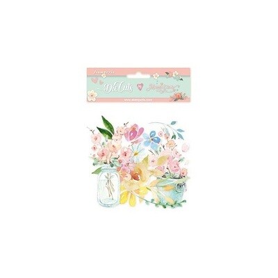 Stamperia - Circle of Love - Flowers Collection -  Die Cuts - DFLDC28