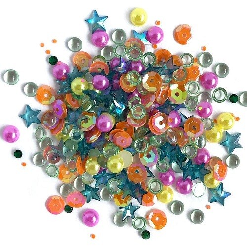 Buttons Galore & More - Sparkletz - Rainbow - 10gm