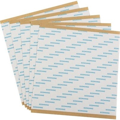 Scor-Pal - Double Sided Tape Sheets - 6" x 6" - 5Pack - SP210