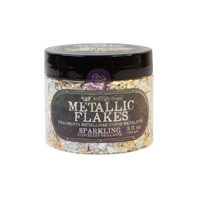 Prima Marketing - Finnabair - Shiny Metal Flakes - Sparkling - 5 oz / 30grms