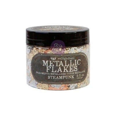 Prima Marketing - Finnabair - Shiny Metal Flakes - Steampunk - 5 oz / 30grms