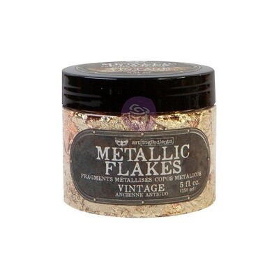 Prima Marketing - Finnabair - Shiny Metal Flakes - Vintage - 5 oz / 30grms