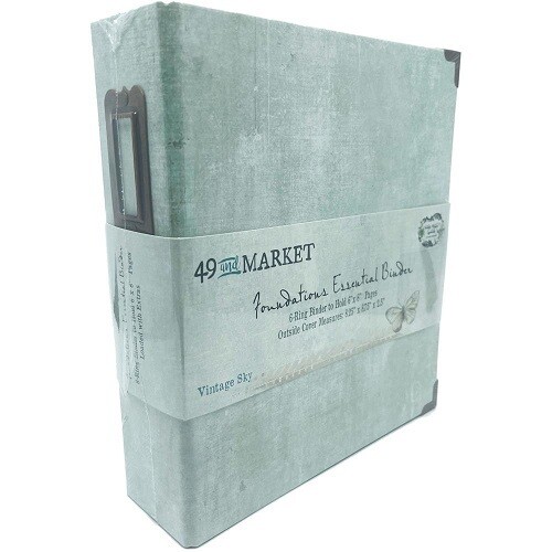 49 & Market - Essential Binder - Vintage Sky - 6" x 8"