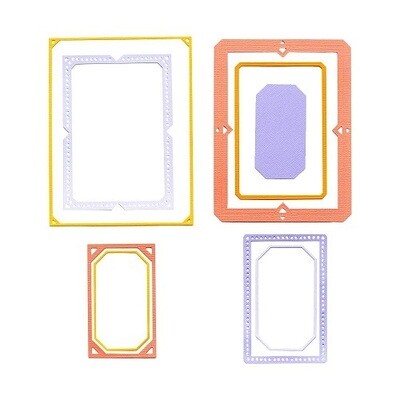 PinkFresh Studio - Essentials Collection - Die Set - Pretty Frames 2 - PF013ES