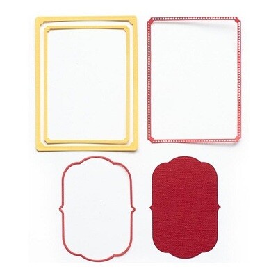 PinkFresh Studio - Essentials Collection - Die Set - Pretty Frames 1 - PF003ES
