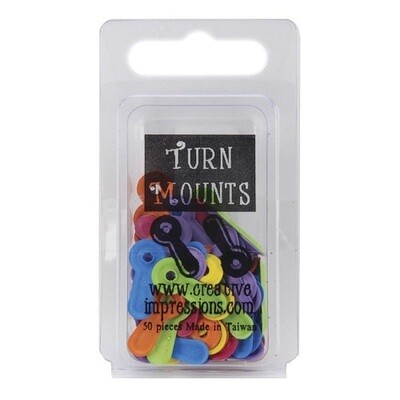 Creative Impressions - Turn Mounts - Tropical - 50 pcs - CI84553