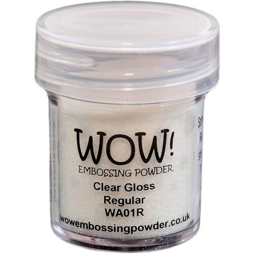 WOW Embossing Powder - Clear Gloss - WA01R - 15ml / 1.oz
