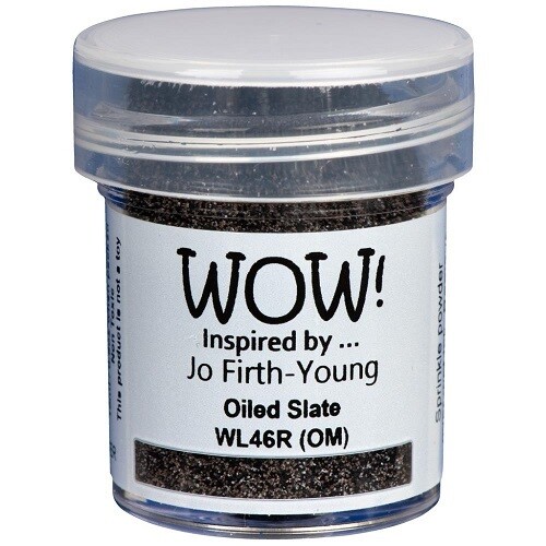 WOW Embossing Powder - Oiled Slate - WL46R - 15ml / 1.oz