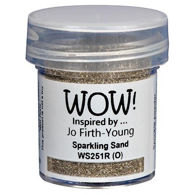 WOW Embossing Glitter Powder - Sparkling Sand - WS251R - 15ml / 1.oz