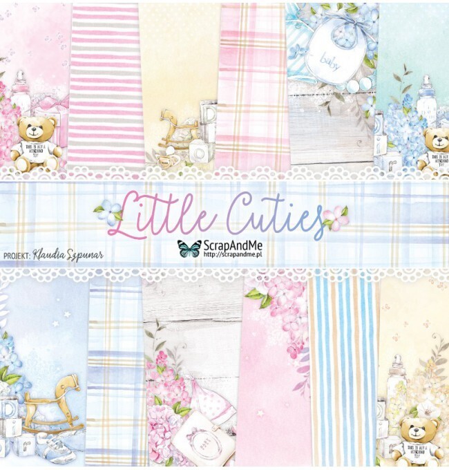 ScrapAndMe - Little Cuties  - 12 x 12 Paper Collection