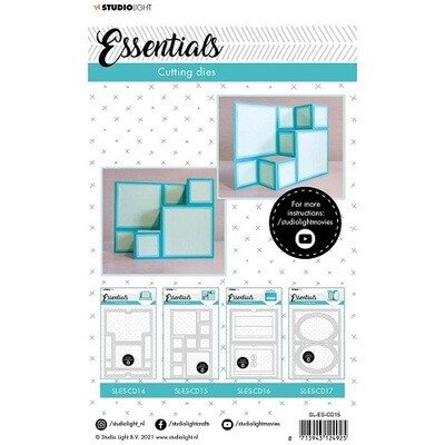 Studio Light - Essentials Dies - Card Shaping - NL15