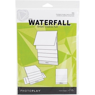 Photoplay - Makers Series - Waterfall Mechanical Set - 4" x 6" - White - PPP2161