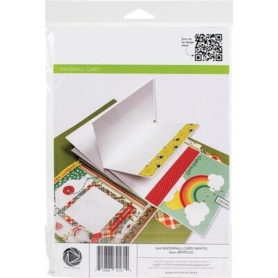 Photoplay - Makers Series - Waterfall Mechanical Set - 4" x  4" - White - PPP2160