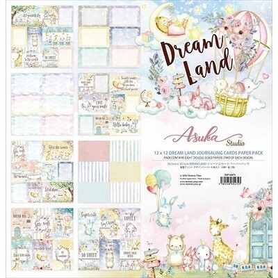 Memory Place - Asuka Studios - Dreamland Journalling Cards - 12 x 12 Collection - MP-60475