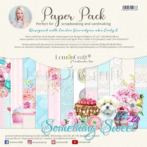 Lemoncraft - Something Sweet Collection - 12 x 12 Paper Collection