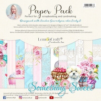 Lemoncraft - Something Sweet Collection - 12 x 12 Paper Collection