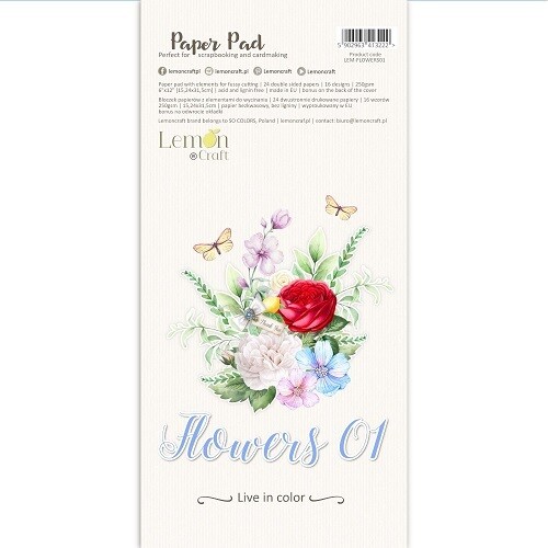 Lemoncraft - Element Book - Flowers 01 - 6 x 12