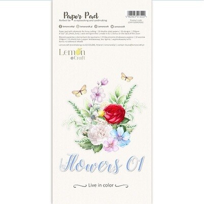 Lemoncraft - Element Book - Flowers 01 - 6 x 12