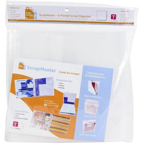 Totally Tiffany - ScrapMaster - Scrap Paper Organiser - 5 Pack
