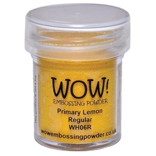 WOW - Embossing Powder - Primary Lemon - WH06R - 15ml / 1oz