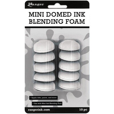Ranger - Mini Domed Ink Blending Foam Replacement Pads - IBT77176 - 10 pack - Suits IBT40965