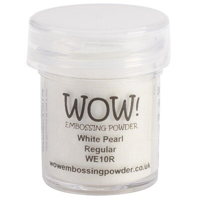 WOW Embossing Powder - White Pearl Regular - WE10R - 15ml/1oz