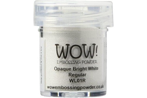 WOW Embossing Powder - Opaque Bright White - WL01R - 15ml / 1.oz
