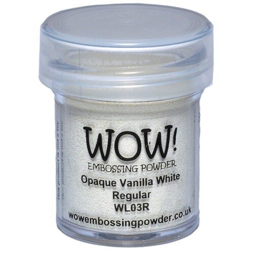 WOW Embossing Powder - White Opaque Vanilla - WL03R - 15ml / 1.oz