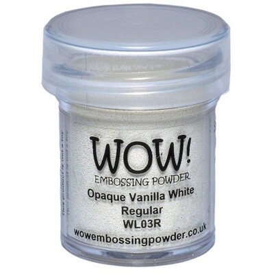 WOW Embossing Powder - White Opaque Vanilla - WL03R - 15ml / 1.oz