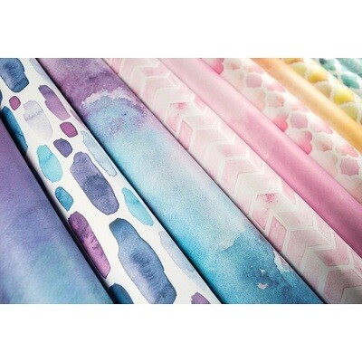 Craft Consortium - Watercolours - 6" x 6" - Scrap Pad - CPAD003B - 40 Sheets
