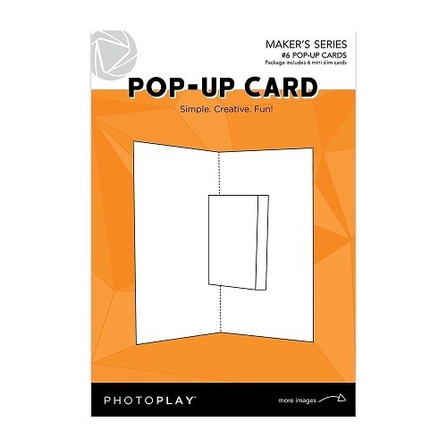 Photoplay - Makers series - #6 Pop Up Mini Slimline Card Bases -PPP2780
