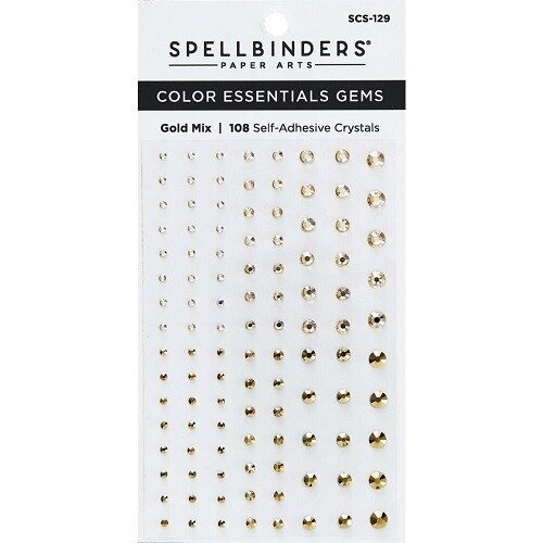 Spellbinders - Color Essentials Gems - Gold