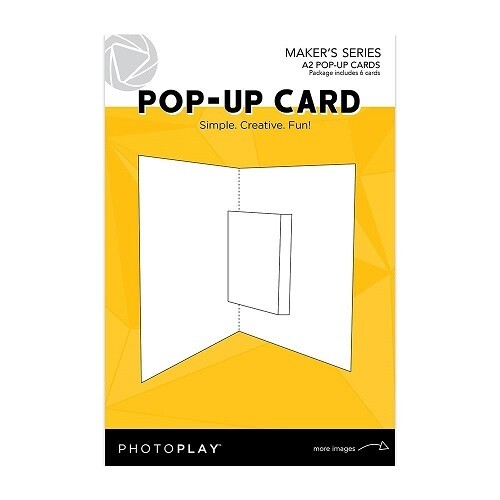 Photoplay - Makers series - A2 Pop Up Mini Slimline Card Bases -PPP3067
