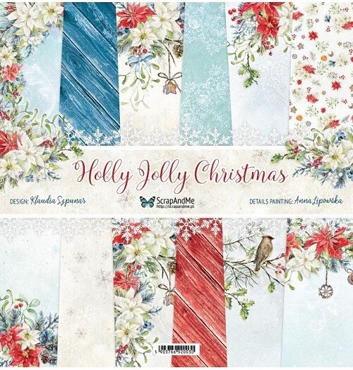 ScrapAndMe - Holly Jolly Christmas - 12 x 12 Paper Collection