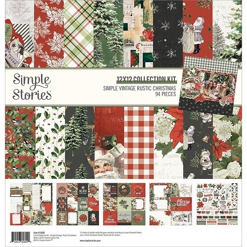 Simple Stories - 12 x 12 Collection - Simple Rustic Christmas - RC16000