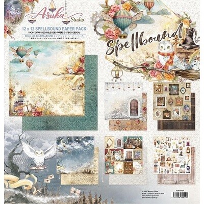 Memory Place - Asuka Studios - Spellbound Collection - 12" x 12" Paper pack