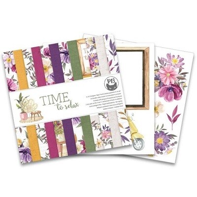 P13 - Time To Relax - 6" x  6" Paper Collection Pack