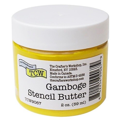 TCW (The Crafters Workshop) - Stencil Butter - Gamboge - TCW9067 - 2 ozs