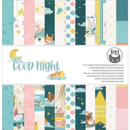 P13 - Goodnight - 12 x 12 Paper - Collection Pack