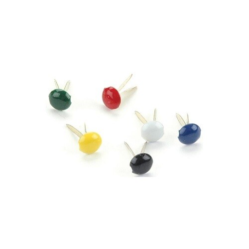 Creative Impressions - Brads - Primary Colours Round  - Assorted - 3mm 100pack - 90190