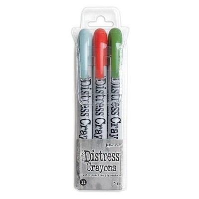 Tim Holtz - Distress Crayons - Pearls - Holiday Set #11 - DBK76407
