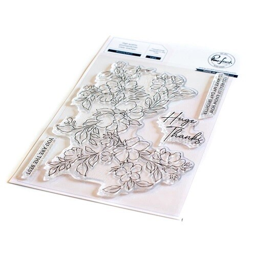 PinkFresh Studio - Clear Stamp - Blooming Branch - 4&quot; x 6&quot; - 131421