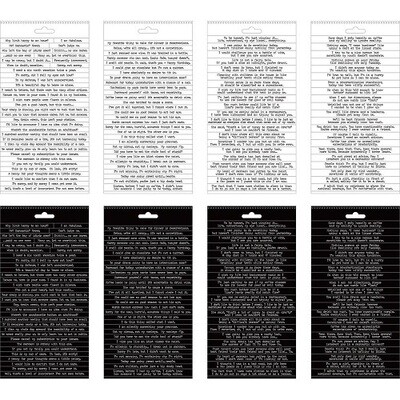 Tim Holtz - idea-ology - Spiral Bound Sticker Book - Snarky - 218 pcs - TH93704 