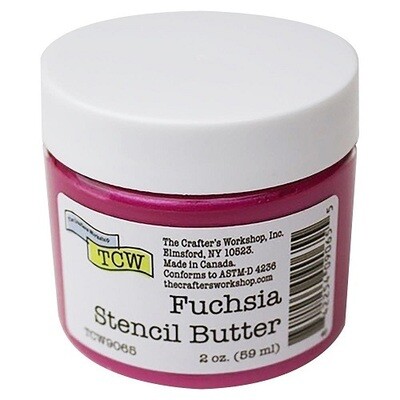 TCW (The Crafters Workshop) - Stencil Butter - Fuchsia - TCW9065 - 2 ozs
