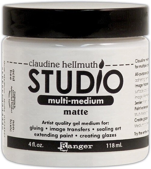 Ranger - Claudine Hellmuth - Studio Multi-Medium - Matte Gel - Clear