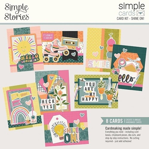 Simple Stories - Simple Card Kit - Shine On - Good Stuff Collection - GOO16829