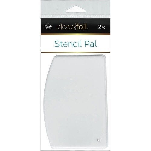 iCraft - Deco Foil - Stencil Pal - White